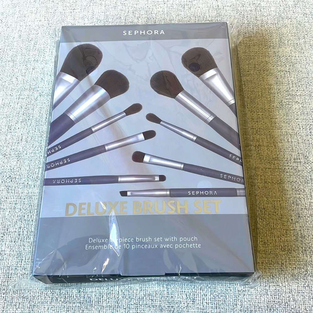 Sephora Deluxe Brush Set brand new
